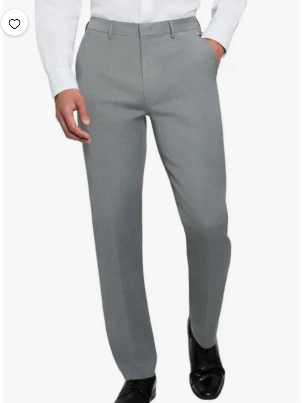 Calvin Klein Slim Light Gray Dress Pants